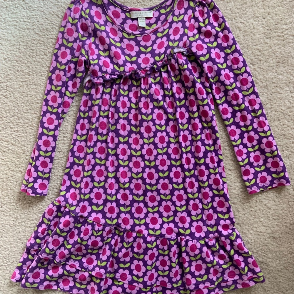 Garnet Hill Green Cotton dress